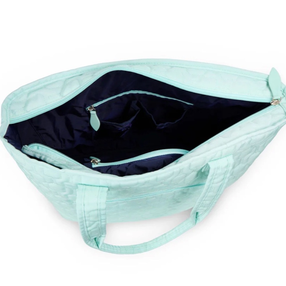 Ame & Lulu Light Blue tennis , pickleball , golf resort bag - Picture 7 of 14